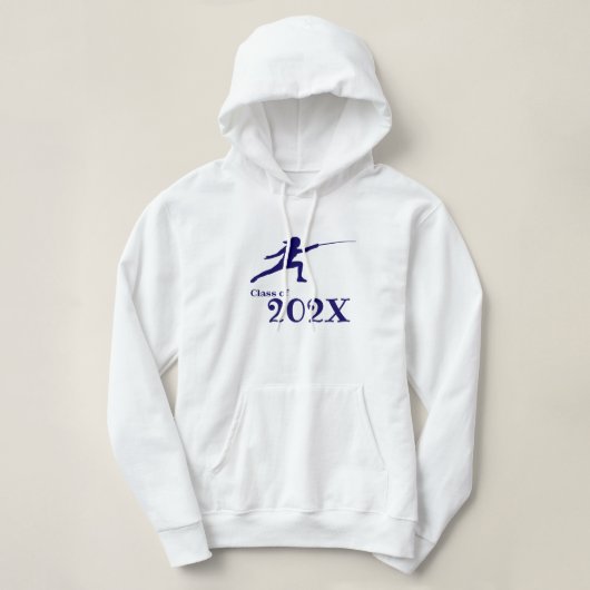 Pull À Capuche Classe De 20 ? ? Équipe d'escrime (Design devant)
