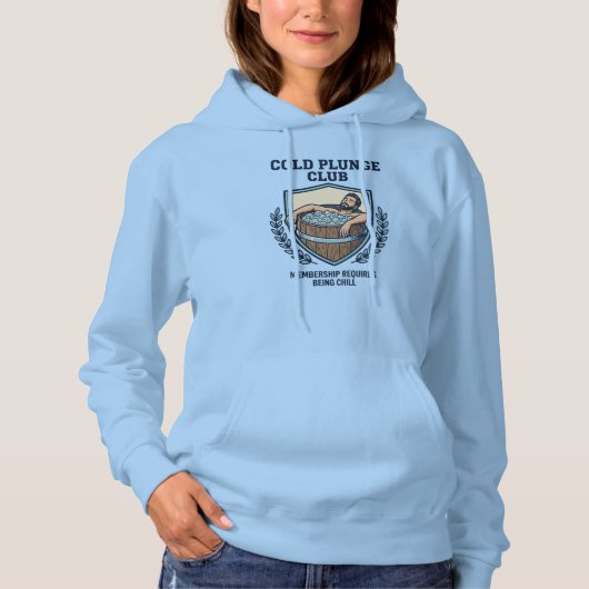 Pull À Capuche Club de Plongée Froid (Devant)
