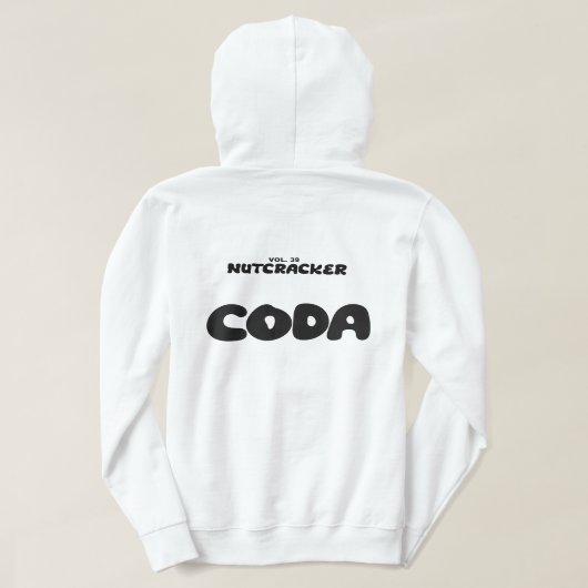 Pull À Capuche CODA n° 39 (Design dos)