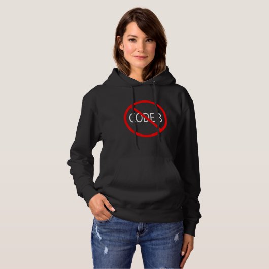 Pull À Capuche Code 3 (Devant entier)