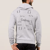 Pull À Capuche Codeurs/Sweat - shirt à capuche programmeur | HTML (Dos)