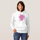 PULL À CAPUCHE COEUR (Devant entier)