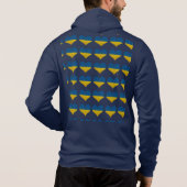 Pull À Capuche Coeur de l'Ukraine (Dos)
