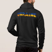 Pull À Capuche Coeur Ukraine (Dos)