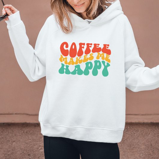 Pull À Capuche Coffe Drôle Citation Femme Cadeau