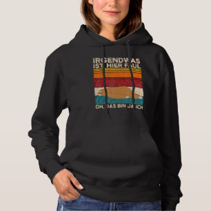 Pull À Capuche Coffee Sloth Quelque Chose Ici Faul Oh Das Bin Ja