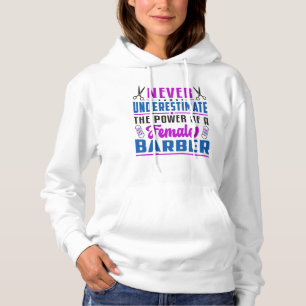 Pull À Capuche Coiffeuse Stylo Barber Ciseaux Coiffeur Idée cadea