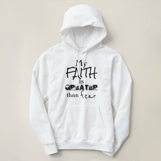 Pull À Capuche Collection de cadeaux de foi - (Design devant)