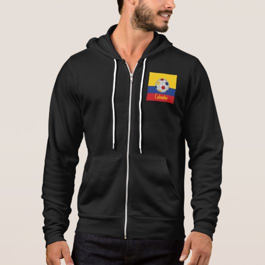 Pull À Capuche Colombia Soccer (Devant)