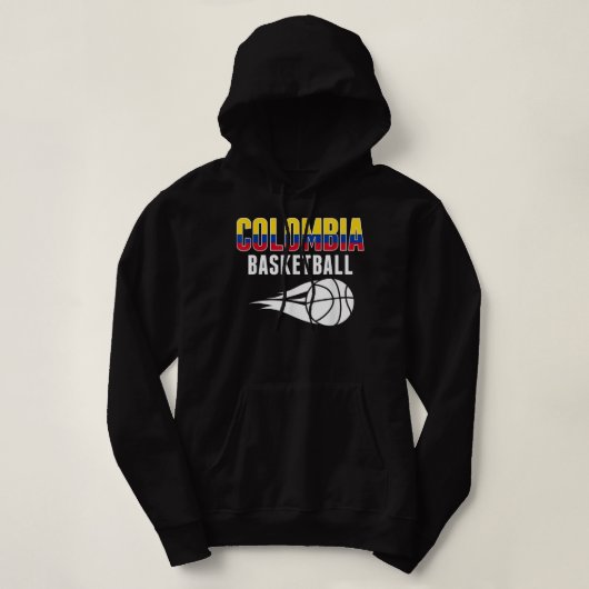 Pull À Capuche Colombian Flag Spo (Design devant)