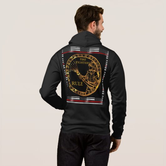 PULL À CAPUCHE COMBATTANTS (Dos entier)