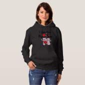 Pull À Capuche Combien Tu M'As Mangé Des Couples Amusants Et De L (Devant entier)