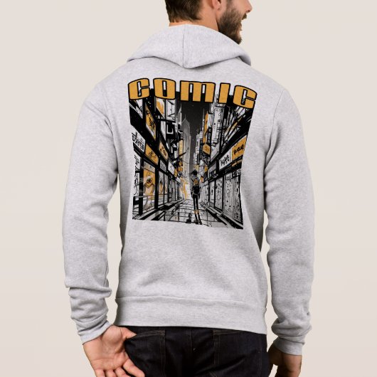 Pull À Capuche Comic Full Zip (Dos)