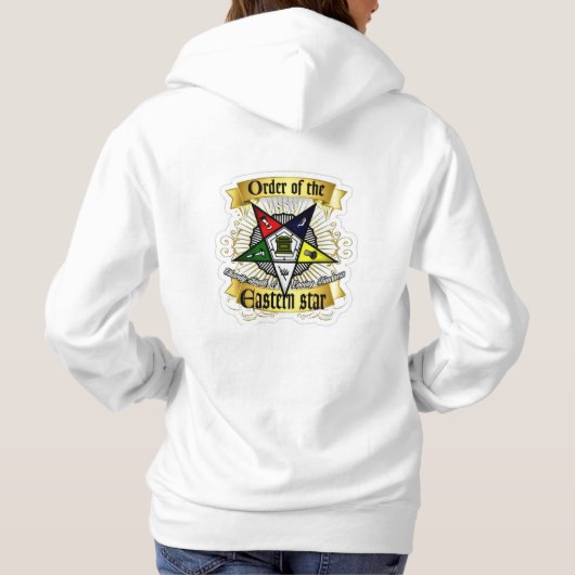 Pull À Capuche Commande ou Etoile de l'Est (Dos)