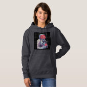 Pull À Capuche Conception d'astronautes (Devant entier)
