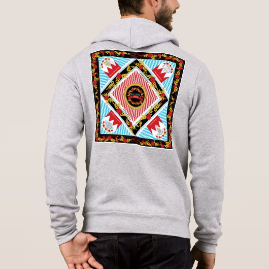 Pull À Capuche Conception de bandana (Dos)