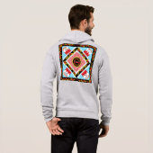 Pull À Capuche Conception de bandana (Dos entier)