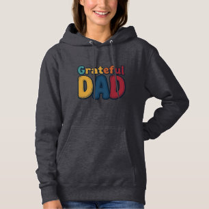 Pull À Capuche Conception de chemise à lettres bulles rétro Papa 