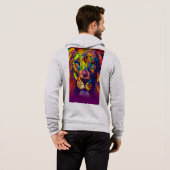 Pull À Capuche conception de chien (Dos entier)