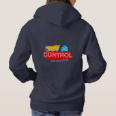 Pull À Capuche Conception de déclaration de typographie audacieus (Dos)