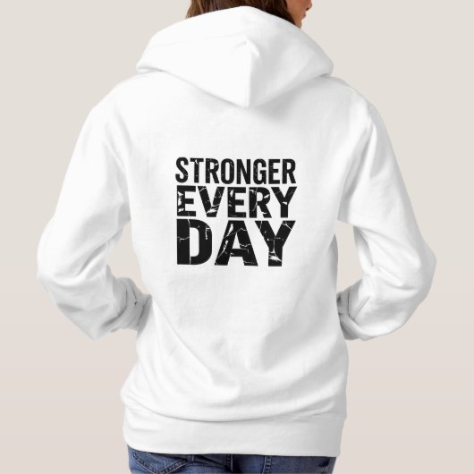 Pull À Capuche Conception De Jeux Motivationnelle (Dos)