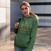 Pull À Capuche Conception de la brise automnale et des feuilles a