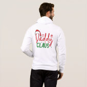 Pull À Capuche Conception de Noël Papa Noël-60094 (Dos entier)