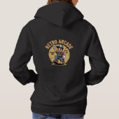 Pull À Capuche Conception de T‑Shirt Héros Classique Retro Arcade (Dos)
