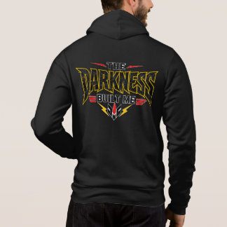 Pull À Capuche Conception de T-Shirt M Grunge Edgy The Darkness B