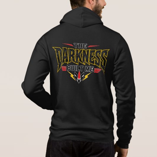 Pull À Capuche Conception de T-Shirt M Grunge Edgy The Darkness B (Dos)