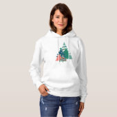 Pull À Capuche Conception des Evergreens (Devant entier)