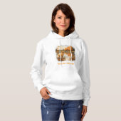 Pull À Capuche Conception pour amateur de Golden Retriever (Devant entier)