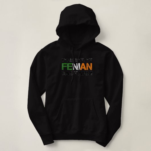 Pull À Capuche Conception républicaine fénérienne irlandaise impé (Design devant)