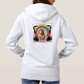 Pull À Capuche Confort confortable Sweatshirt à capuchon de base (Dos)