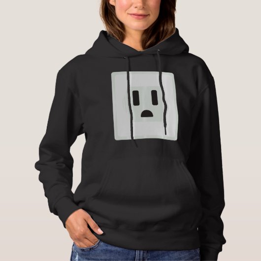 Pull À Capuche Connecteur Easy Plug Et Socket Couple Halloween Co (Devant)