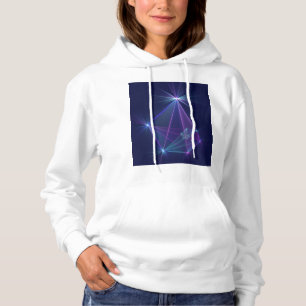 Pull À Capuche Constellation, Art Fractal Abstrait Fantastique