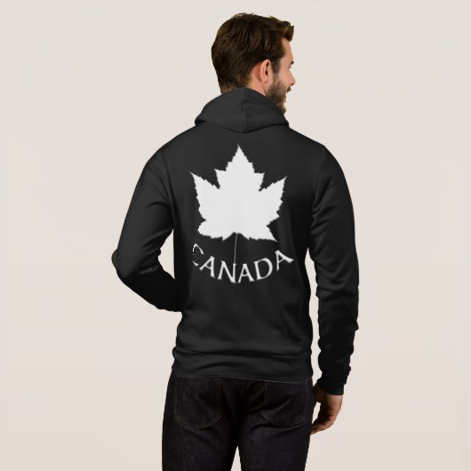 Pull À Capuche Cool Canada Veste Homme's Canada Souvenir Jogger (Dos entier)