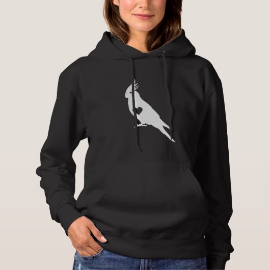 Pull À Capuche Cool Cockatiel Art Pour Hommes Femmes Parrot Oisea (Devant)