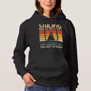 Pull À Capuche Cool Voile Pour Hommes Femmes Bateau Voilier Nauti