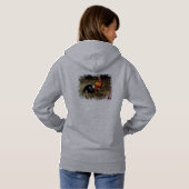 Pull À Capuche Coq/Gaulois/Rooster (Dos entier)