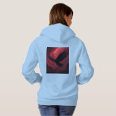 Pull À Capuche Corbeau (Dos entier)
