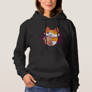 Pull À Capuche Corgi Bubble Tea Bobas Corgi