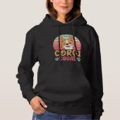 Pull À Capuche Corgi Squad (Devant)