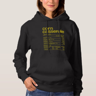 Pull À Capuche Corn Casserole Nutrition Fact Thanksgiving Christa
