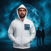 Pull À Capuche Corporate Team Silhouette Futuristic Business