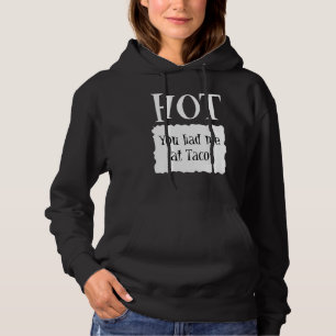Pull À Capuche Costume de Taco Halloween de Paquet Chaud Feu