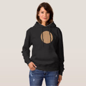 Pull À Capuche Costume de ventre de cerf de renne (Devant entier)