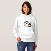 Pull À Capuche Cosy Cute Ghost Halloween (Devant entier)