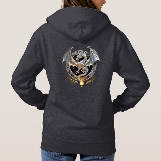 Pull À Capuche Couche de dragon (Dos)