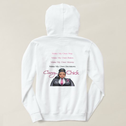 Pull À Capuche Courbes Boss (Design dos)